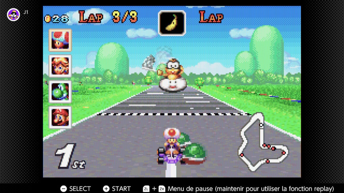 AnotherCastle85's tweet photo. Suite de mes découvertes avec #mariokartsupercircuit #GameBoyAdvance #NintendoSwitchOnline #NintendoSwitch #goodvibes #anothercastle https://t.co/7ElHkGqkmm