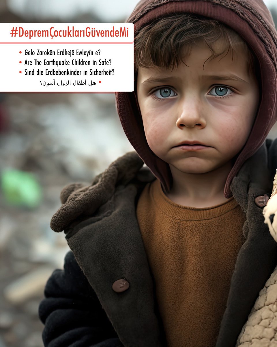 #DepremÇocuklarıGüvendeMi ‼️
Ah! çocuklar ben size öleyim…