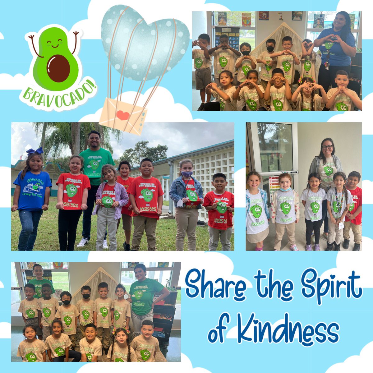 AvocadoAces's tweet photo. Day5️⃣ of #KindnessSpiritWeek and we’re “Sharing the Spirit of Kindness” by showing our School Spirit!🥑 #KindnessWeek #KindnessMatters #BeKind #AvocadoAces @StdtSvcsMDCPS @MDCPSSouth @MDCPS @SuptDotres https://t.co/WRjbut0THI