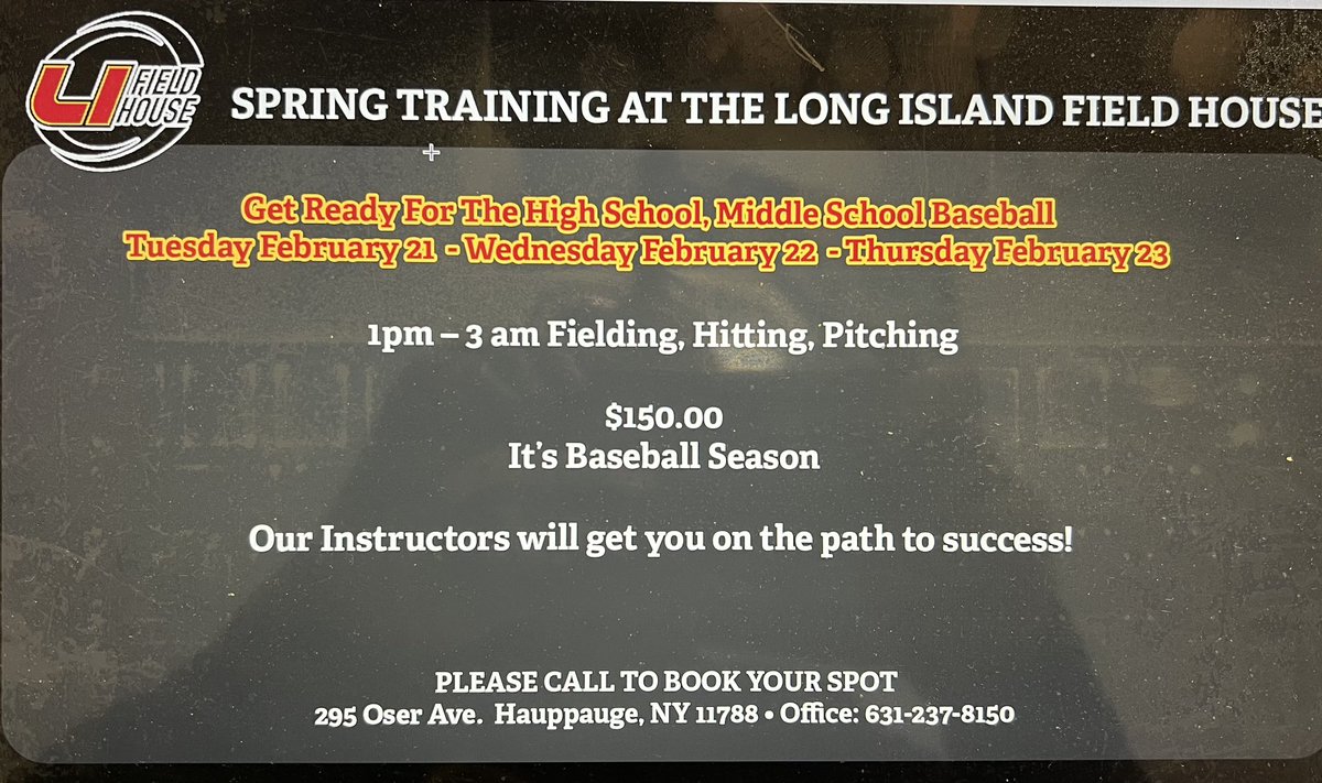 LI Field House tweet media