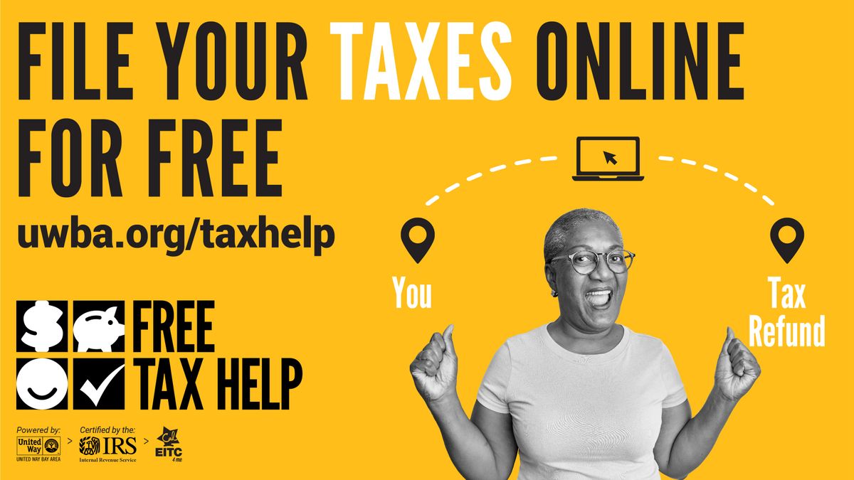 abc7newsbayarea's tweet photo. With United Way Bay Area's Free Tax Help, you can get your taxes done right by one of our experts for free! You may qualify for more than $8,000 in refunds and earned income tax credits! 

Call 211 or visit https://t.co/vJwYZABoL9 to get started today.

Sponsored by @UWBayArea. https://t.co/BjayQIkPMT