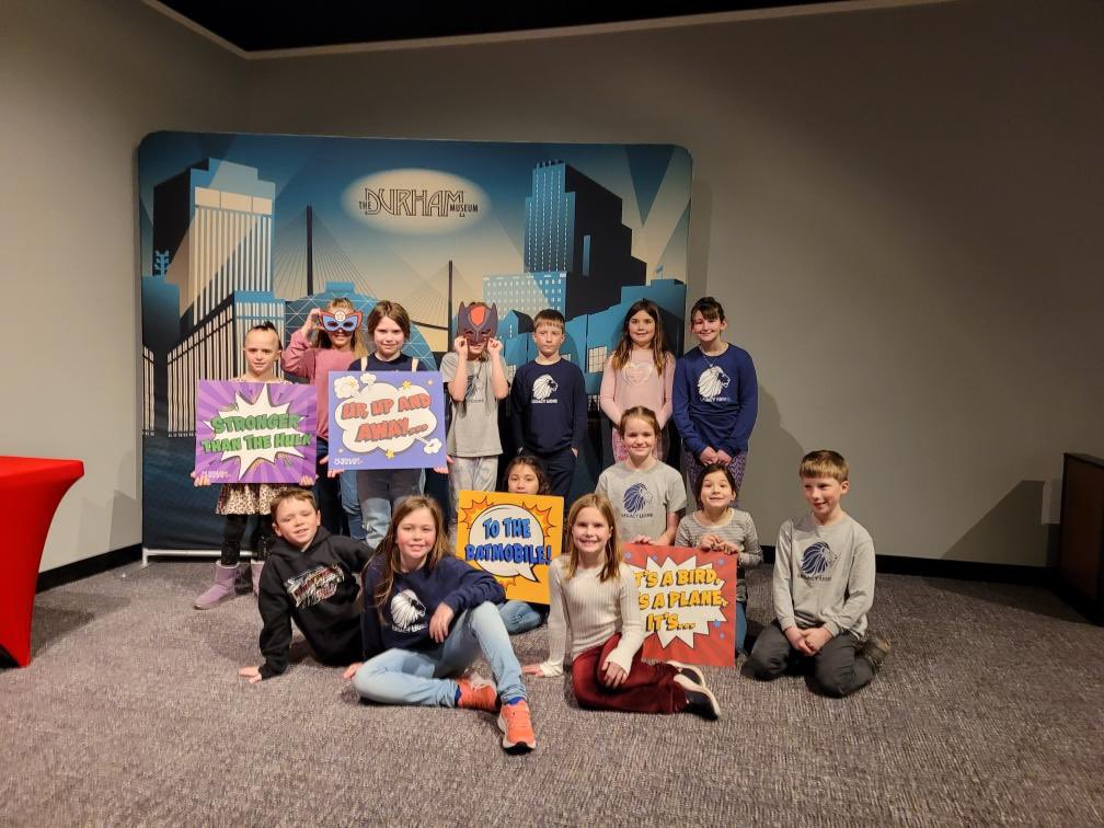 LegacySchoolNE's tweet photo. Mrs. Babbel’s 3rd grade traveled to @TheDurhamMuseum and The Mormon Trail Center today to conclude their learning on Omaha and the history of it. Thank you for the tours and first-hand experiences! Our students learned so much!!

#OmahaHistory #OmahaPrivateSchool #LegacySchoolNE https://t.co/xPIfml9ffY