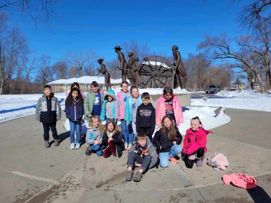 LegacySchoolNE's tweet photo. Mrs. Babbel’s 3rd grade traveled to @TheDurhamMuseum and The Mormon Trail Center today to conclude their learning on Omaha and the history of it. Thank you for the tours and first-hand experiences! Our students learned so much!!

#OmahaHistory #OmahaPrivateSchool #LegacySchoolNE https://t.co/xPIfml9ffY