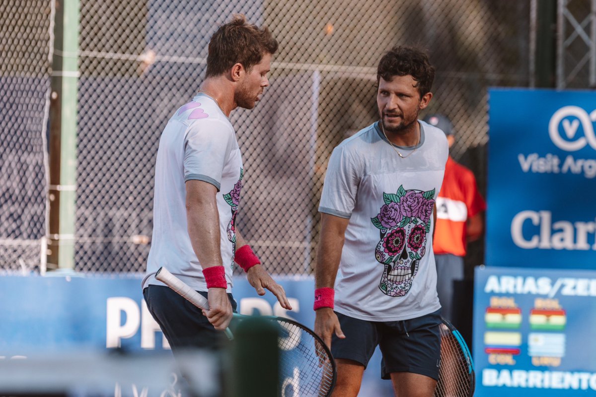 ¡QUIEREN EL TÍTULO! 🎯

Nicolás Barrientos 🇨🇴 &amp; Ariel Behar 🇺🇾 avanzaron a la final del #ArgentinaOpen, luego de imponerse 3-6, 6-4, 10-7 ante los locales Andrés Molteni 🇦🇷 &amp; Máximo González 🇦🇷

📊 Esta será la 3ª final ATP para el colombiano