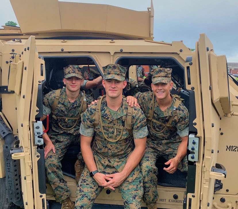 UofSCNROTC's tweet photo. MIDN Tsirlis is in Alpha Company and currently serves as our Battalion CO.
MIDN Tsirlis loves traveling, hunting, fishing, his family, and his dog. We expect to see great things from you in these years to come and congratulations on being the battalions first senior spotlight! https://t.co/h2uubkCjdm
