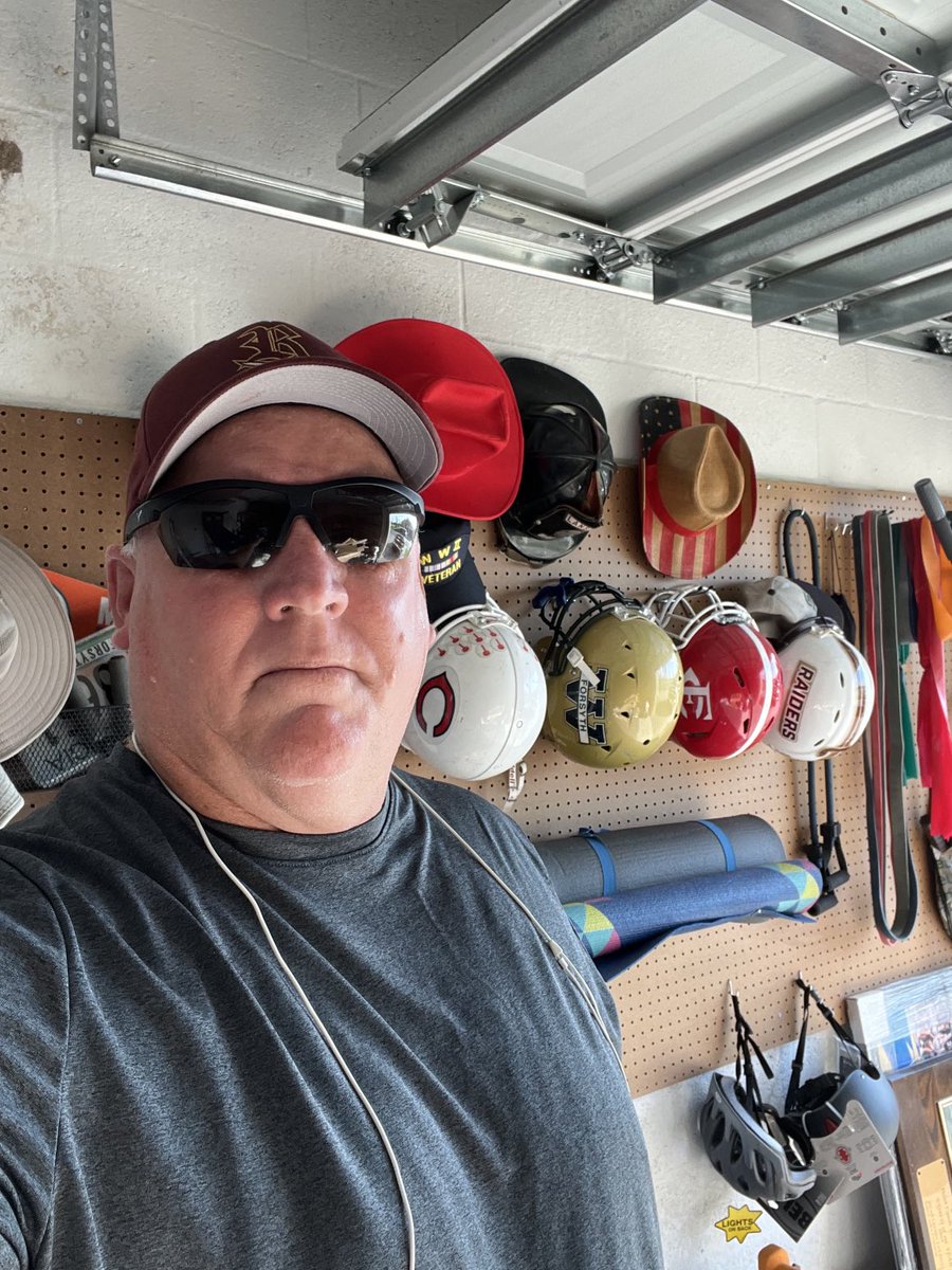 Two weeks after knee surgery. Working hard to get back. Be ready Raiders. #climb #believe