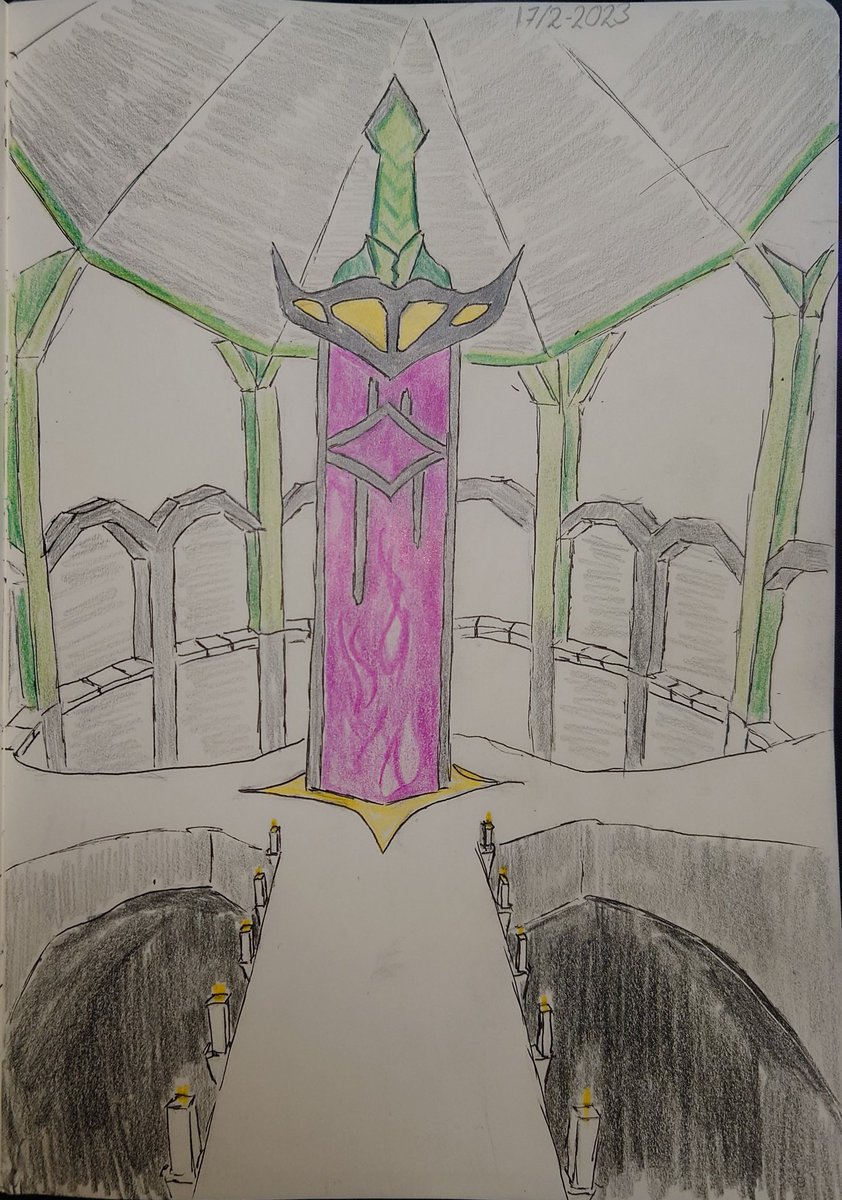 ThsBjerre's tweet photo. My first officially posted @hermitcraft_  fanart and I had to draw @impulseSV amazing S9 portal https://t.co/10ijKwa82d