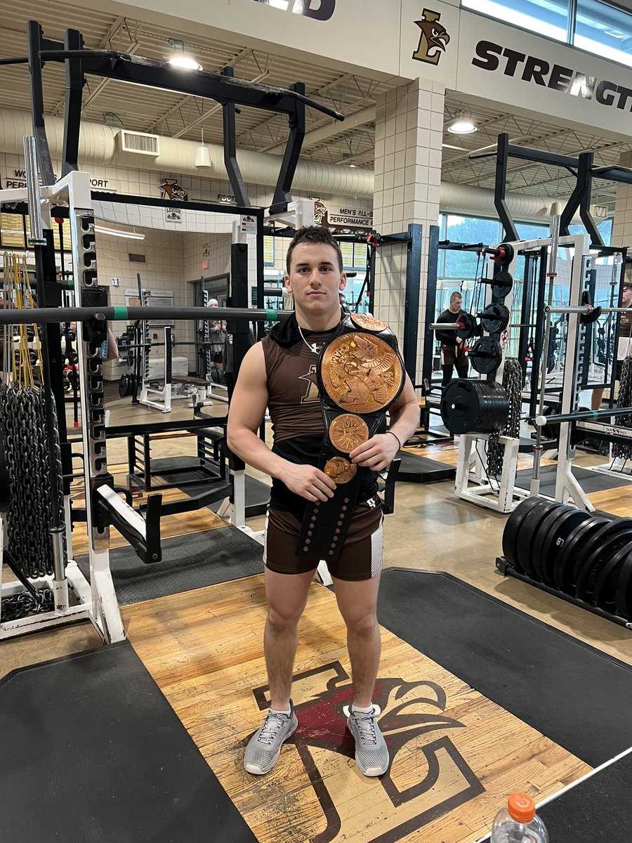 LehighFootball's tweet photo. 𝗠𝗢𝗨𝗡𝗧𝗔𝗜𝗡 𝗠𝗔𝗡 𝗢𝗙 𝗧𝗛𝗘 𝗪𝗘𝗘𝗞‼️
@GeoffreyJamiel dominating performance day in and day out!
#TheNest 🏔️ 🦅 https://t.co/665Gk2lwCq