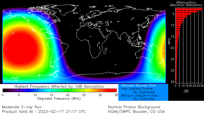 Spockplanet's tweet image. #ClimaEspacial | Tal y como lo dije hace minutos, el blackout por radiación geomagnética es total en este momento (más que todo en el Anillo de Fuego 🔥 del Pacífico). Atentos con las redes de suministro eléctrico, comunicaciones satélitales y GPS. Y aún no llega 2025..... 🖖