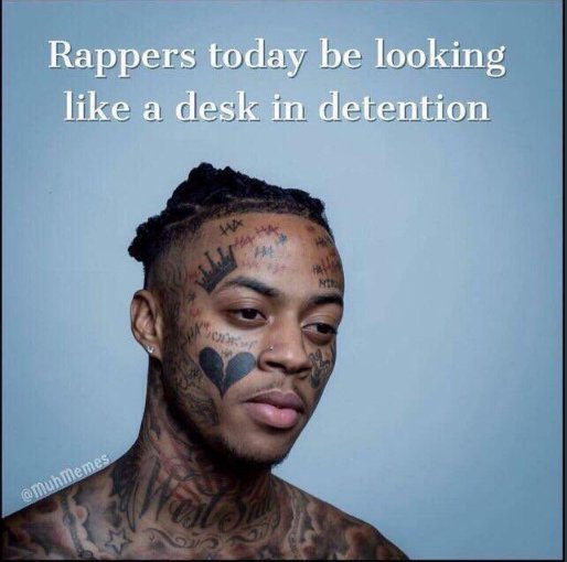 DowProtocol's tweet image. Rappers today.....