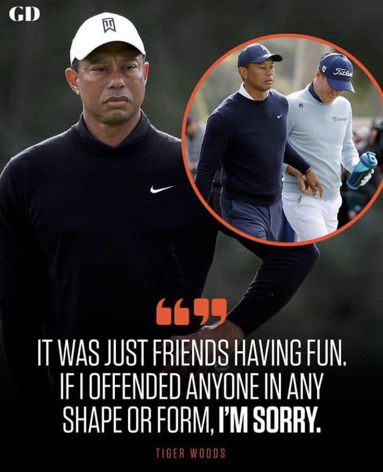 Pro Golf Stuff on Twitter "To anyone who was offended by Tiger’s