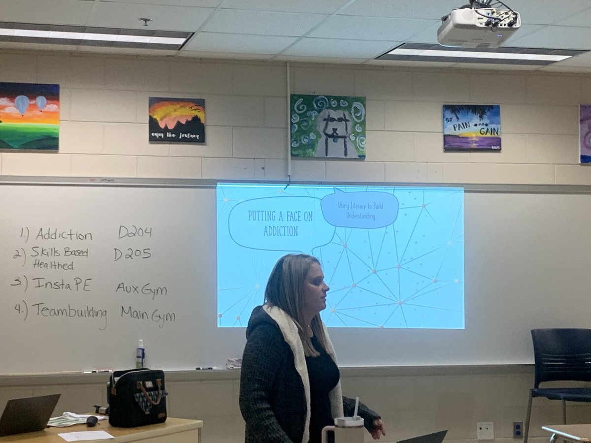 A great day of professional development with the k-12 HPE team!!! We focused on our continued work in developing a guaranteed and viable curriculum and participated in break out sessions to make the day complete! #cbsdpd