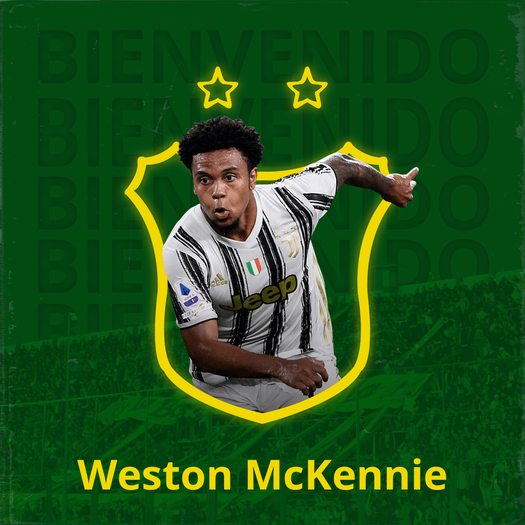 crespismo 🇦🇷 (@crespismo11) on Twitter photo 2023-02-17 21:29:06 ¡Bienvenido Texans Boy! 🇺🇸
La directiva del Halcón de Varela quiere recibir al mediocampista Weston McKennie.
El jugador llega por una compra de su pase desde Juventus por 11,8M.
💚💛💚
➡@Osm_Arg ¡Bienvenido Texans Boy! 🇺🇸
La directiva del Halcón de Varela quiere recibir al mediocampista Weston McKennie.
El jugador llega por una compra de su pase desde Juventus por 11,8M.
💚💛💚
➡@Osm_Arg