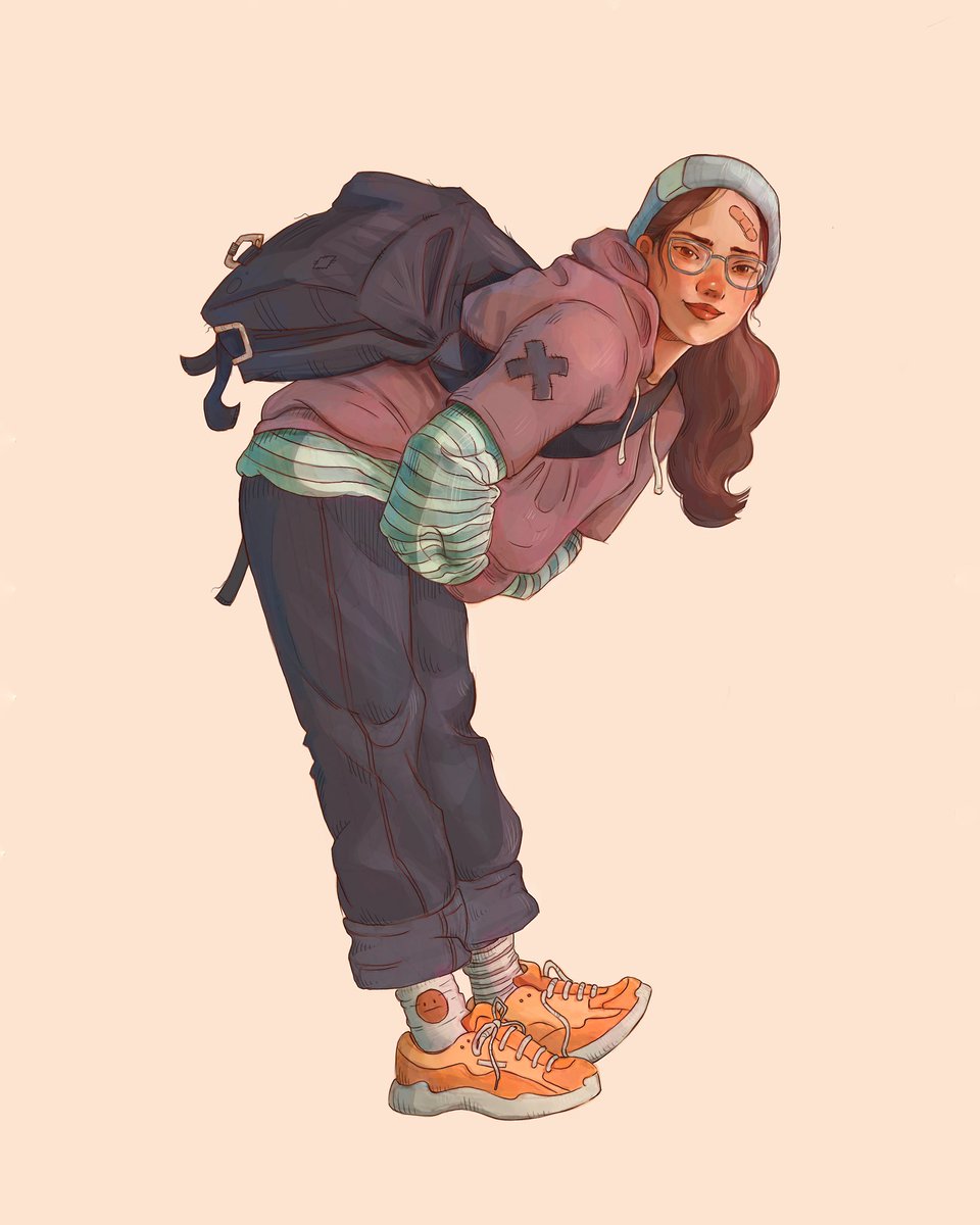 Avornell's tweet photo. My version of a #dtiys by @DoodleTraffic ☺️✨ https://t.co/BYpw17u3tj