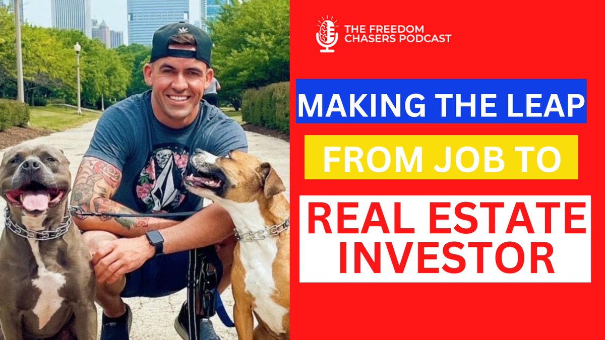 MattCavy1's tweet photo. Check out our latest episode with Matt Reilly https://t.co/8V71OegPE7
#realestateinvesting #realestate #podcast #financialfreedom #realestateinvesting101 #buyinghouses #realestatesuccess #realestateinvest #freedomchasers #FindingYourWhy #BecomeAMogul #TakeControlOfYourFinances https://t.co/fvnOxCZsDo
