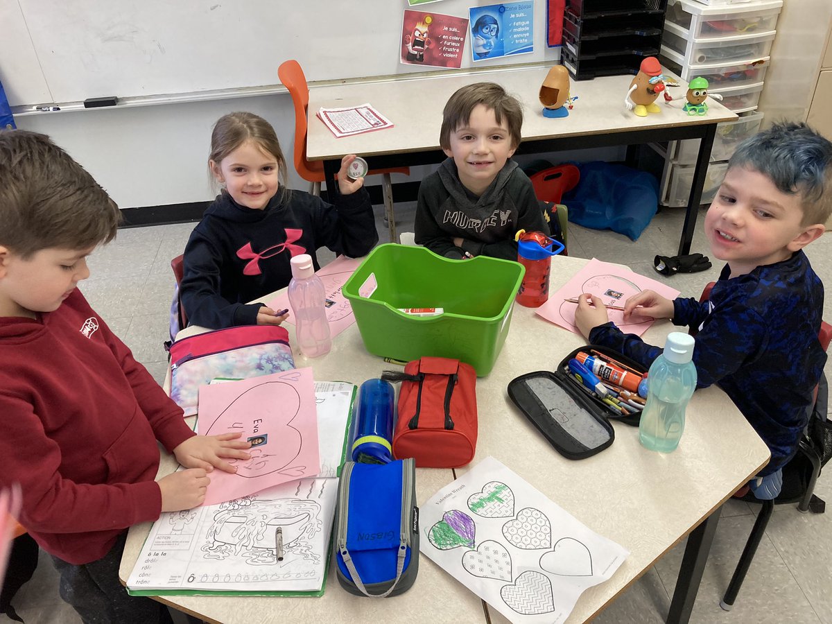 MsYoungSHA's tweet image. We are really enjoying our February Kindness calendar. They especially liked writing something kind about each classmate. 💗💕💓@SHA_NL