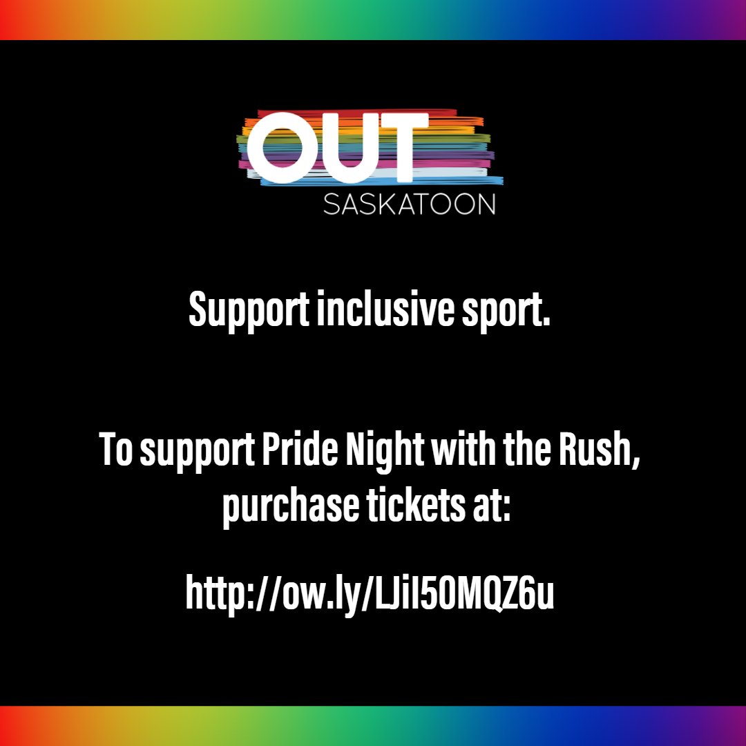 CW: hate

These responses to the Rush Pride Night game show how important events like these still are. 2SLGBTQ+ folks deserve to be their authentic selves on the field, ice, or in the stands

Support inclusive sport. Support Pride Night. ❤️

Get tickets at ow.ly/LJiI50MQZ6u