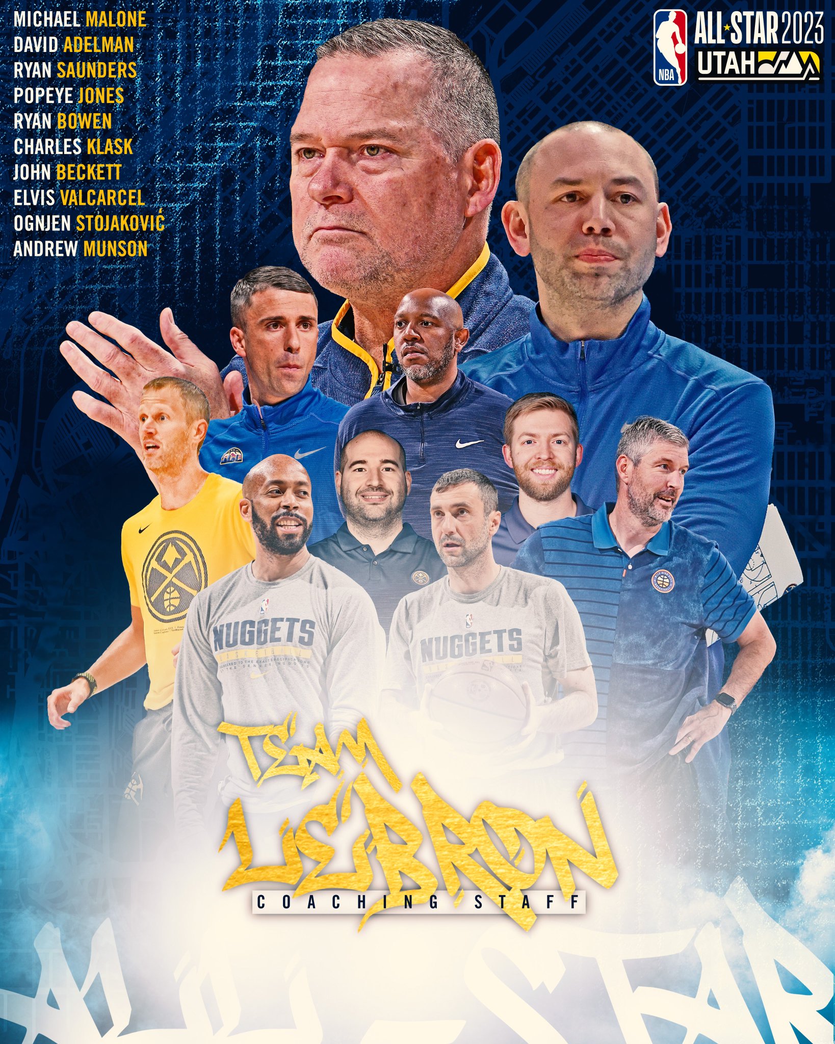 Denver Nuggets on Twitter "Team LeBron got its coaching staff 🤝 https
