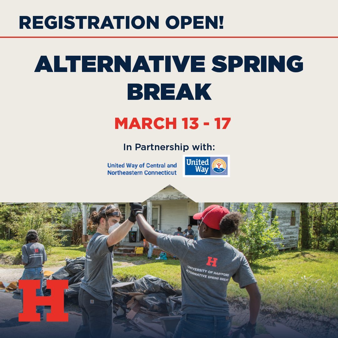 University of Hartford on Twitter "Alternative Spring Break is BACK