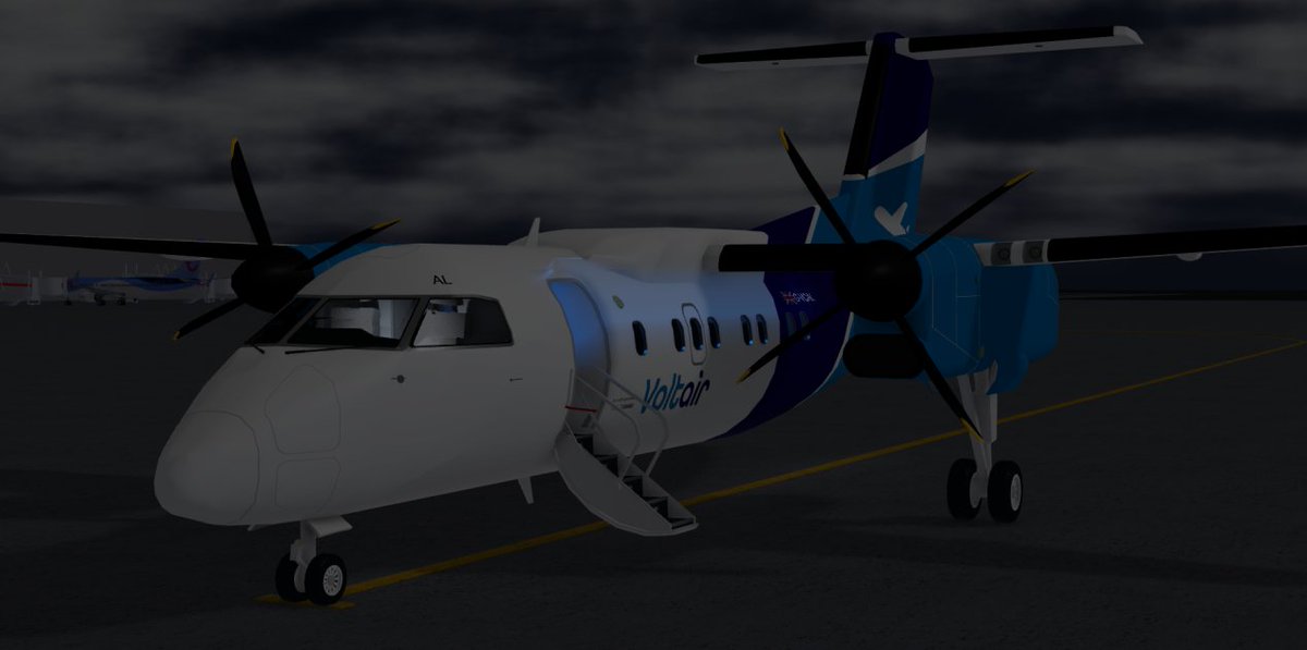 RobloxVoltair's tweet photo. Q200✅

Here it is at London Gatwick after landing in from Teesside🛬

Be sure to join our group/discord if you haven't already!

#ROBLOX #ROBLOXDev #RoAviation https://t.co/4QpTSN3Gfk