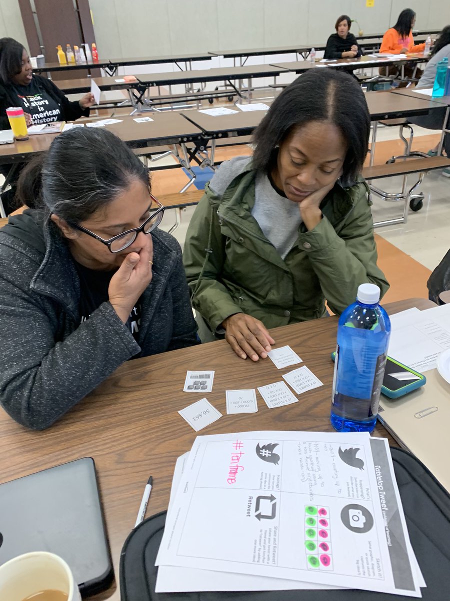 RNBteaches123's tweet photo. Onward & upward with @lead4ward Instructional Playlists Strategies!@WBE_Sheriffs with @ElliottLEADS1st #tabletoptweet #showandtellandteach #mysterysequenceresequence #ideashuffle https://t.co/48nnXctBY7
