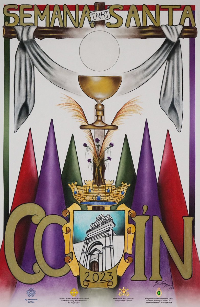👉🏼 Presentado el Cartel Oficial de la Semana Santa de Coín 2023

#Coín #CoínMLG #CofradiasMLG #CofradiasCoín #SemanaSanta