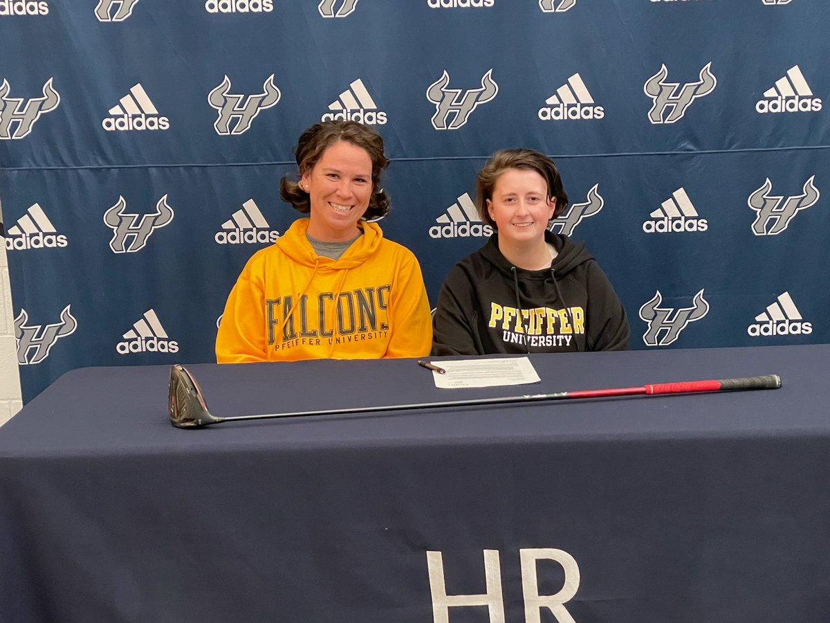 HRHSBullsGolf's tweet image. Congratulations to @couper_ella1, and her family, for signing to further her academic📚 and athletic⛳️ career at @PfeifferGolf @PfeifferSports. 
#GoFalcons #NextLevelBull