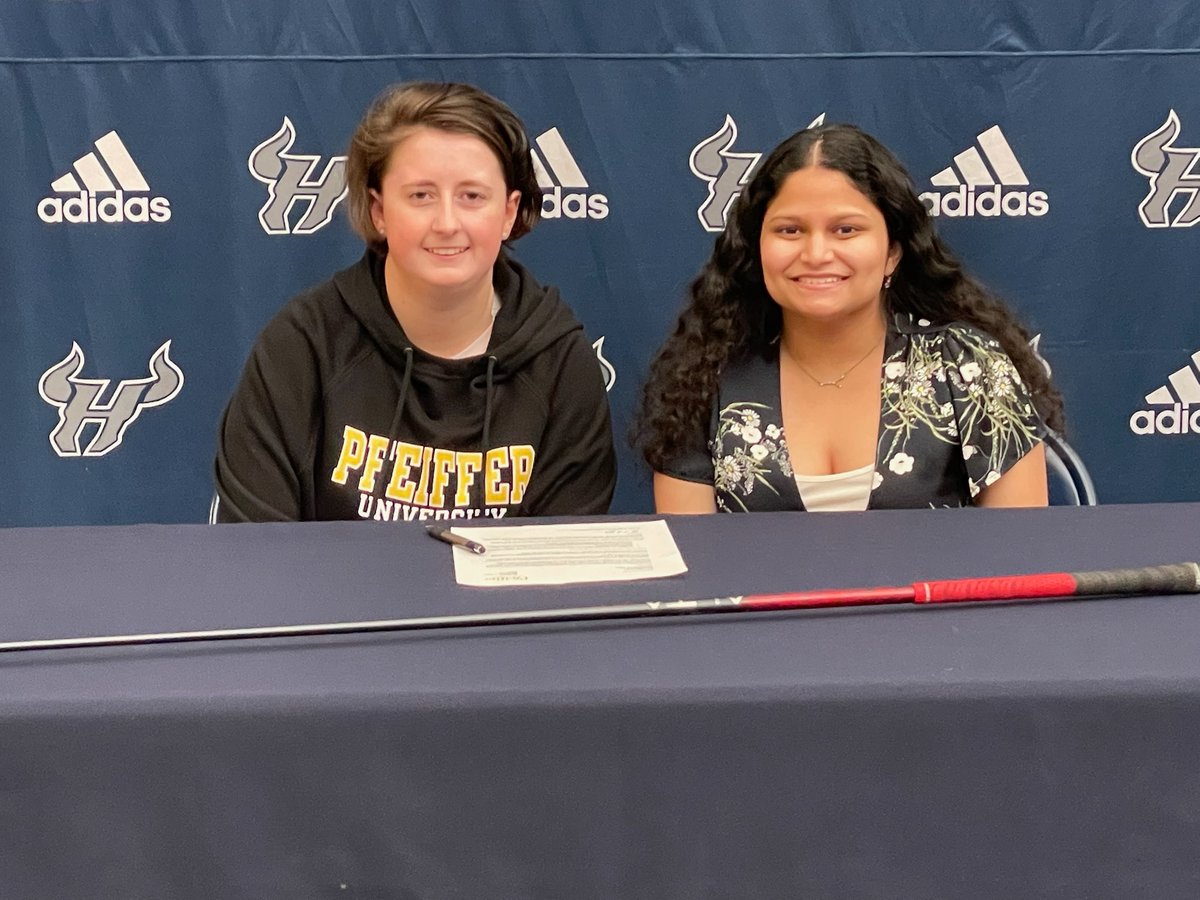 HRHSBullsGolf's tweet image. Congratulations to @couper_ella1, and her family, for signing to further her academic📚 and athletic⛳️ career at @PfeifferGolf @PfeifferSports. 
#GoFalcons #NextLevelBull