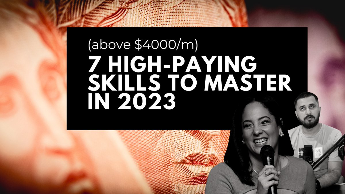thisisarslank's tweet photo. Take control of your career? Here are seven high-paying skills to master in 2023.
1. Digital marketing 
2. Video editing 
3. Graphic design 
4. Content creation 
5. Web design 
6. Product design 
7.  Forex trading 

#CareerGoals2023 #HighPayingSkills https://t.co/EROnVX3HA9
