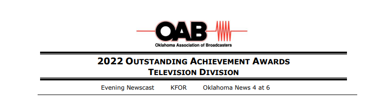made4tv's tweet photo. Let me tell you something about this team. We are in it everyday. A team of people make this happen and it's incredibly humbling to be recognized as the best, again. @kfor https://t.co/QvidYr2ESa