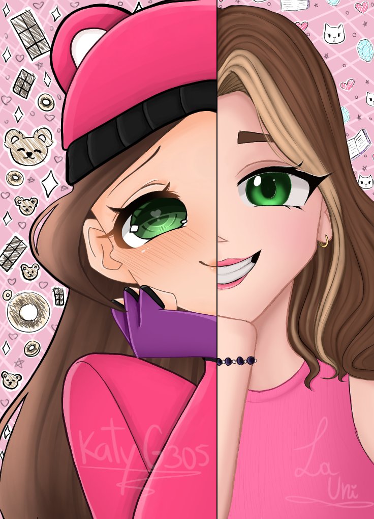 launiyt_'s tweet photo. El dia de hoy es el aniversario del canal de @LovelyEla_YT junto a @KGamer305 hemos echo este dibujo para este dia tan especial💖 esperamos y les guste que va con mucho amor🥰💖 Feliz 6to aniversario Ela ,te queremos mucho💖😘 https://t.co/FoTbel4RIE