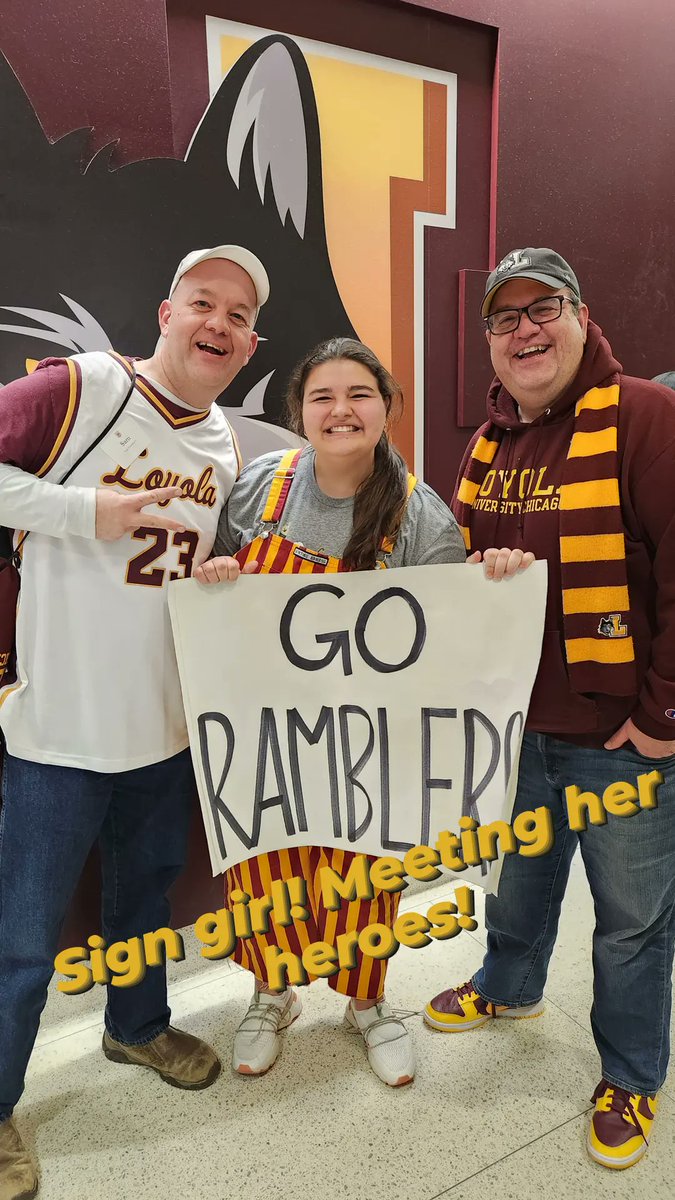 @CeciliaVanzyl what a honor to meet you!
Go Ramblers!
#OnwardLU #GORAMBLERS #COMMITTEDTOTHECULTURE #BELIEVEANDTRUST