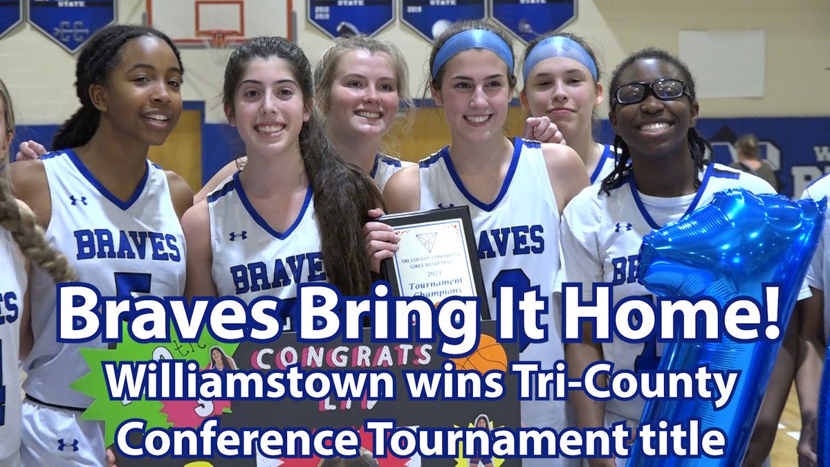 JSZ_Sports's tweet photo. 🏀 The Braves bring it home! Four Braves reach double-figures as Williamstown tops Highland to win the Tri-County Conference Tournament championship.

Watch the FULL highlights + reaction HERE: https://t.co/fQ41MwtorV https://t.co/vZzO0iaJct