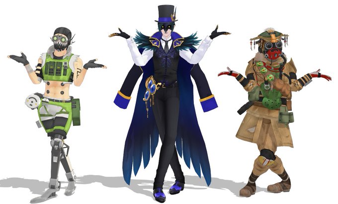 ちょっと微妙に時間空いたのでMMDで遊んでた。絵柄が違いすぎるキャラが共存できるのがMMDの良い所。学園長の足の長さがやばい 