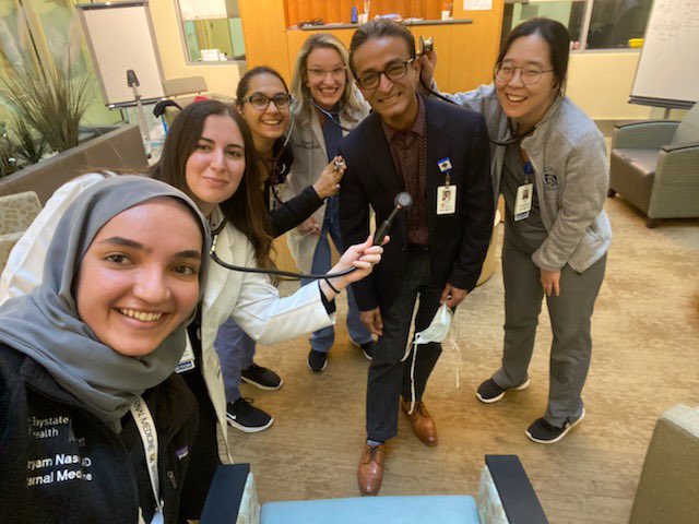 Lucky to work with this fabulous ‘all-women’ cardiac ICU team this week. We had so much fun taking care of some really sick people and learning from each other! @Baystate_Health @Baystate_Cards @BaystateIM @BaystateEM @SCAI @ACCinTouch @mirvatalasnag @SuzanneJBaron
