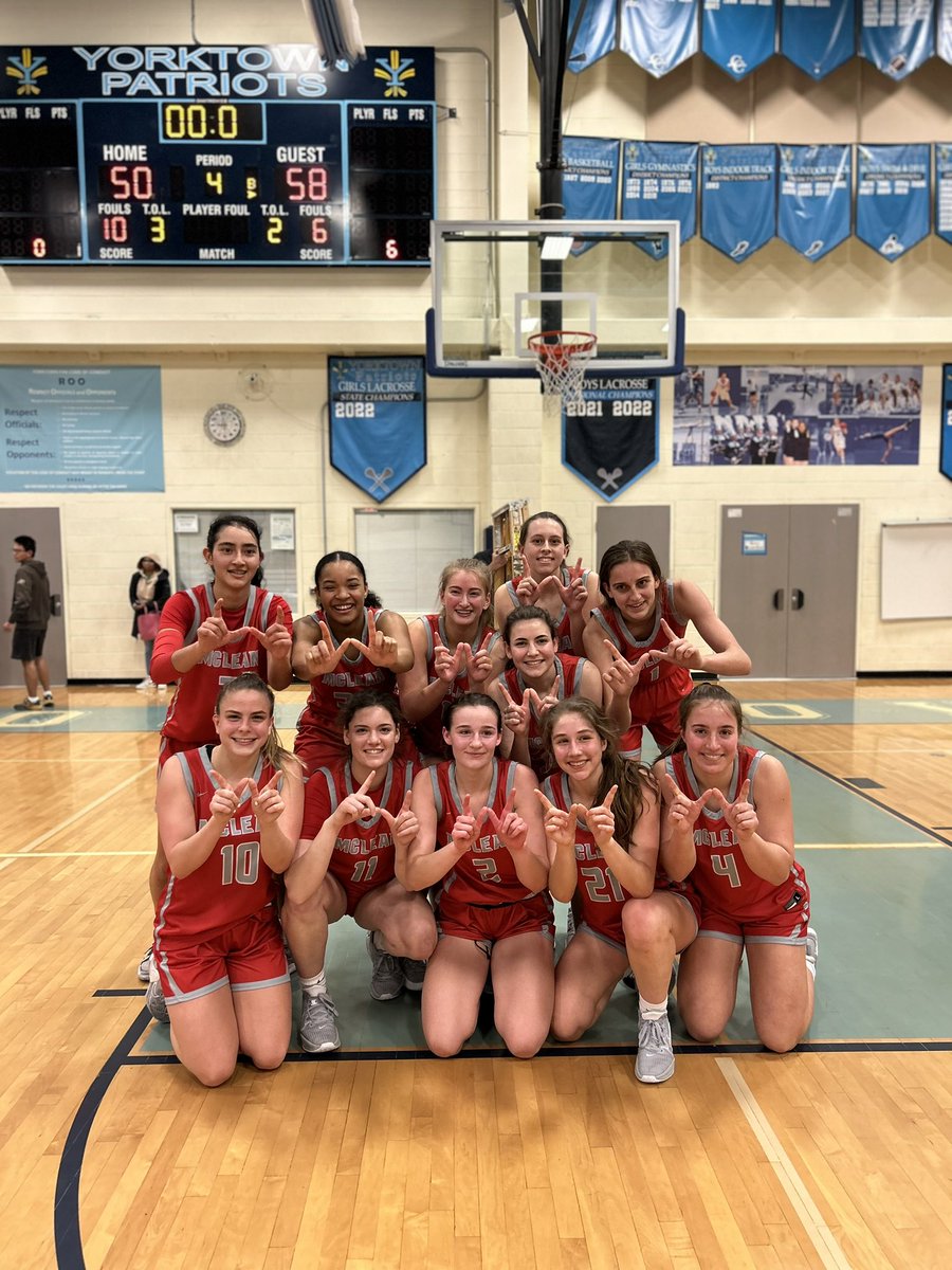 McLeanathletics's tweet photo. We are McLean!!! 2022-23 Liberty District Champs!!! https://t.co/ewMnnr1u8z