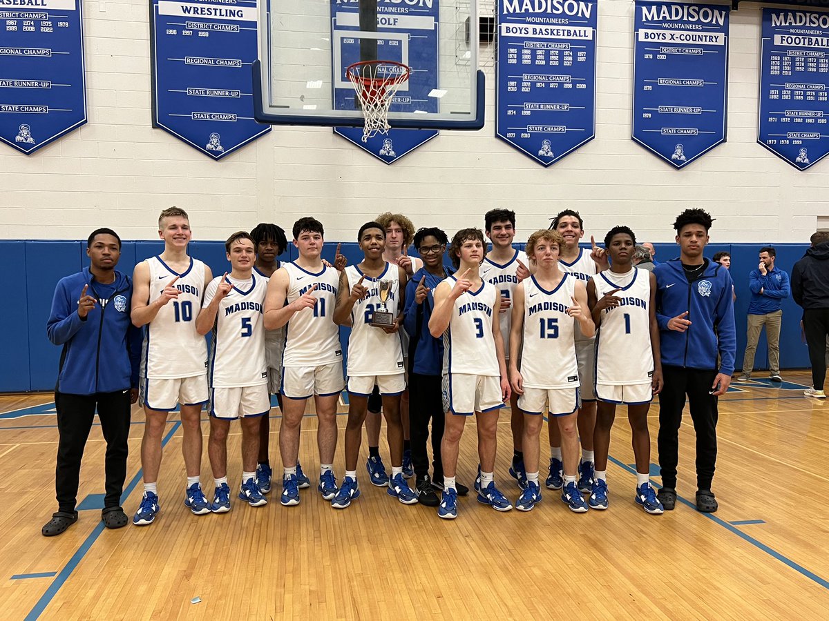 madisonpride's tweet photo. Congratulations to the 2023 BRD Tournament Champions!!#MadisonPride🔵⚪️🔵⚪️ https://t.co/DhNJZkVUtT
