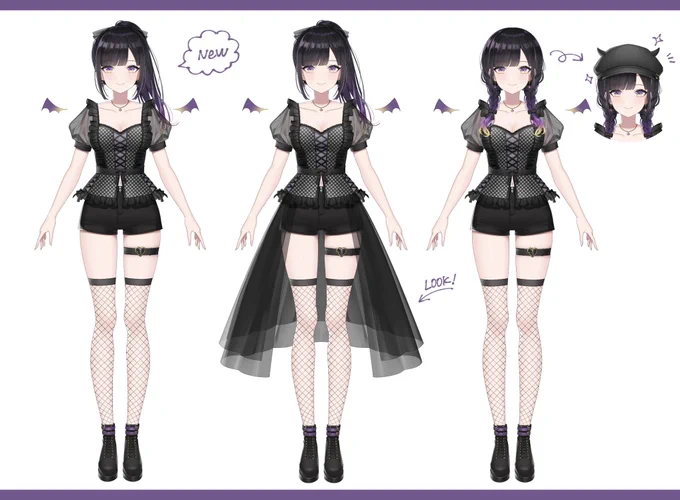 【お知らせ】娘の紫乃咲ほのあ()ちゃんの新衣装をお仕立てしましたアイドル衣装!パーカー!遅ればせながら、1周年おめでとうございます〜! 