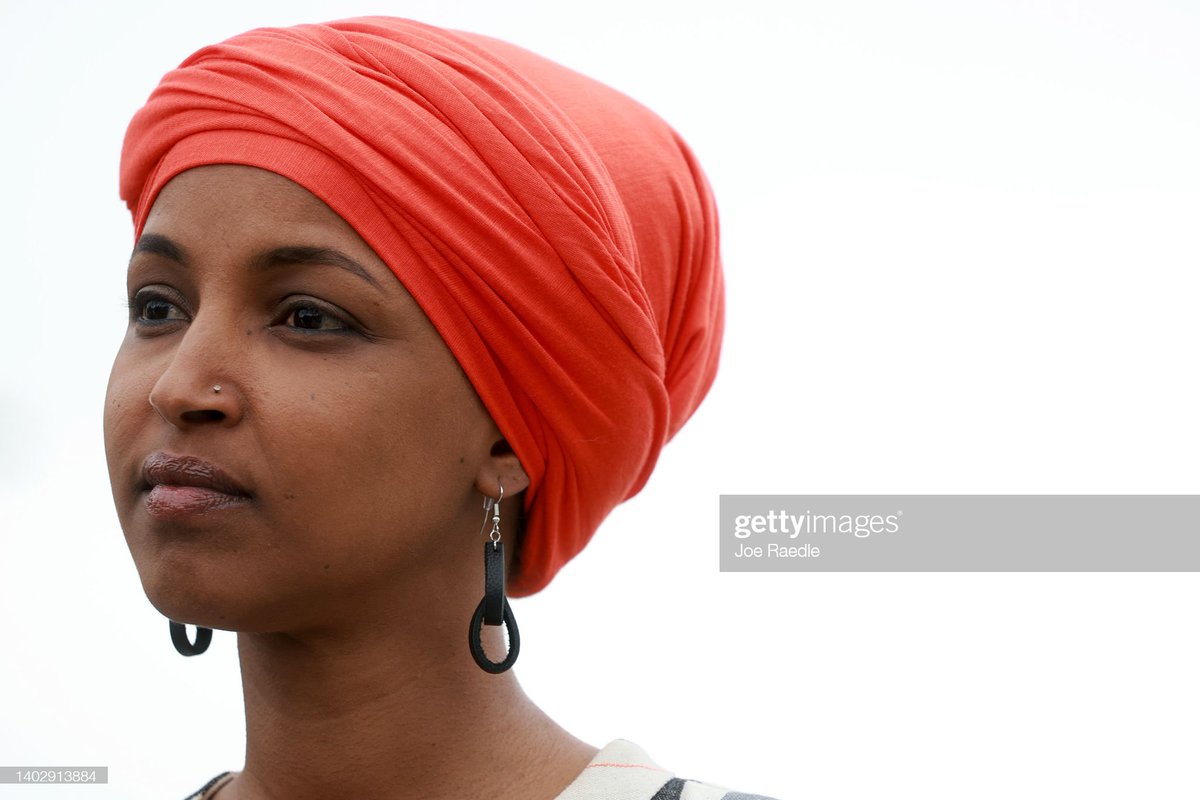 DemoRat RacistBigot congresswoman #IlhanOmar says America is flawed and so are Americans. Booking Photo.