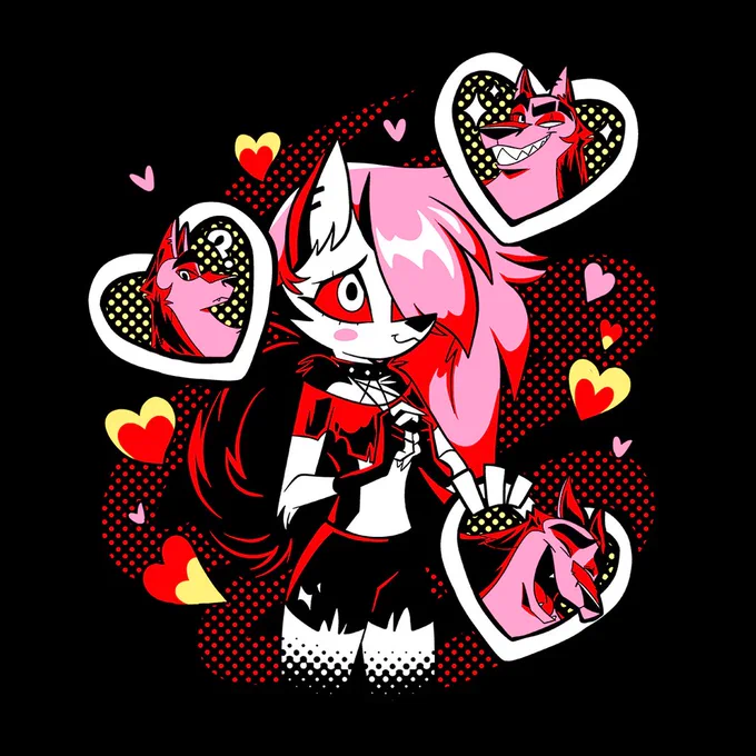 Oops forgot to share my designs from the Valentines merch drop, here they are  Enjoy the con everyone! 