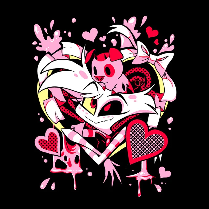 Oops forgot to share my designs from the Valentines merch drop, here they are  Enjoy the con everyone! 