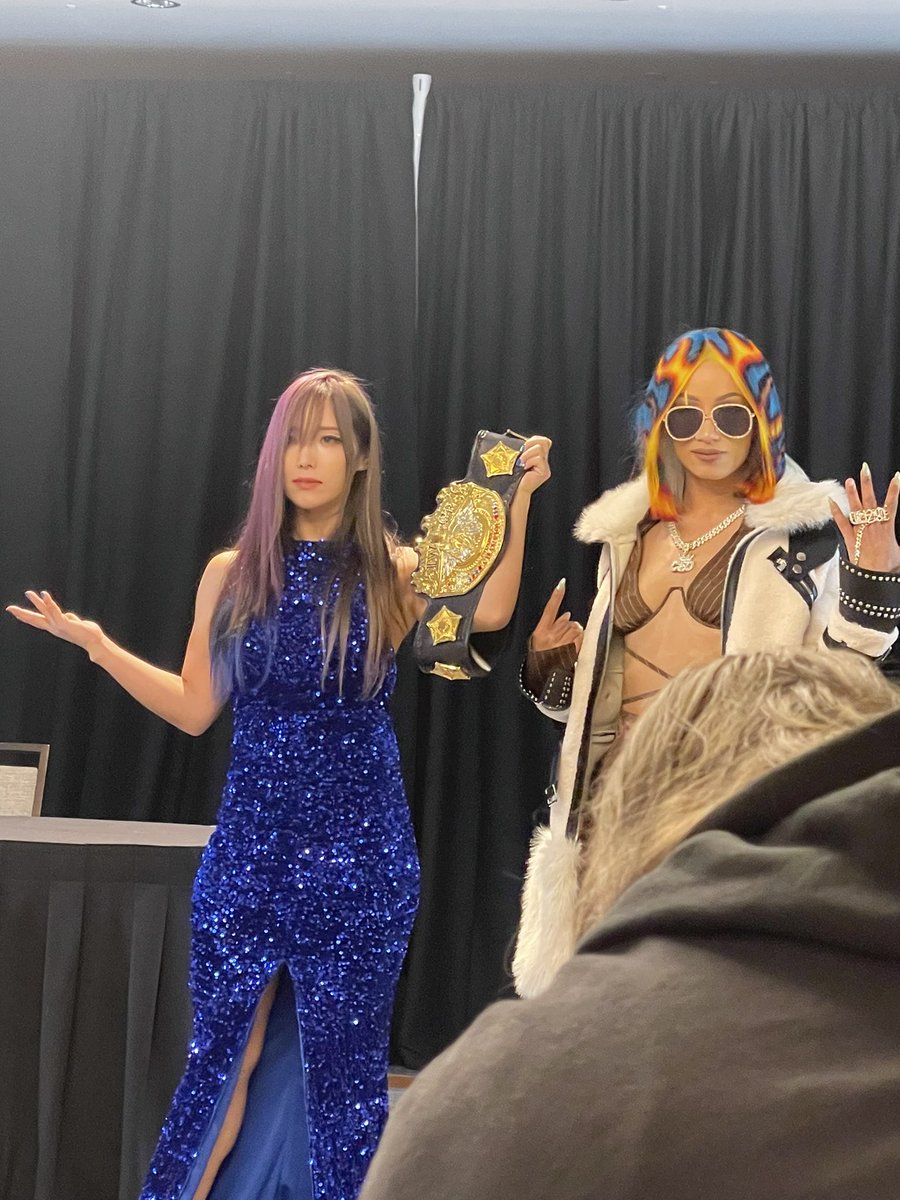 GetChoPodcast's tweet photo. I made in the building 

#BattleInTheValley #njpw https://t.co/o755TW5jzj