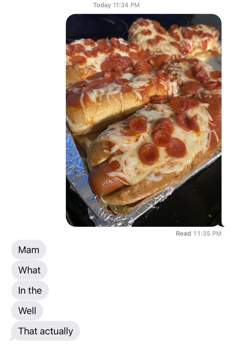 christinexdude's tweet image. Actually.. this was my favorite reaction to something of the week @Tayter57 #pizzadogs