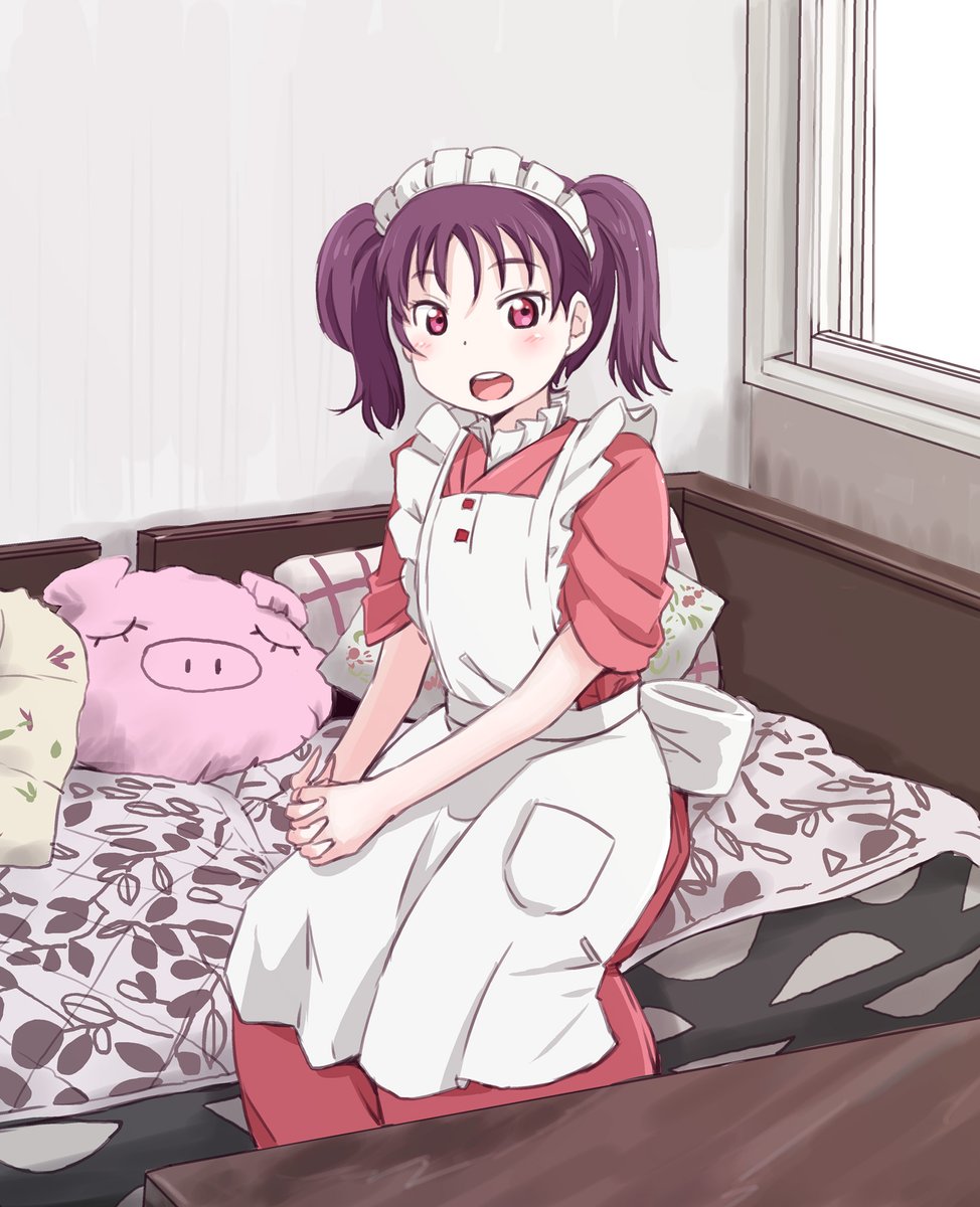 南ことり 「#これを見た人はメイドをTLに放流しよう 」|まるよのイラスト
