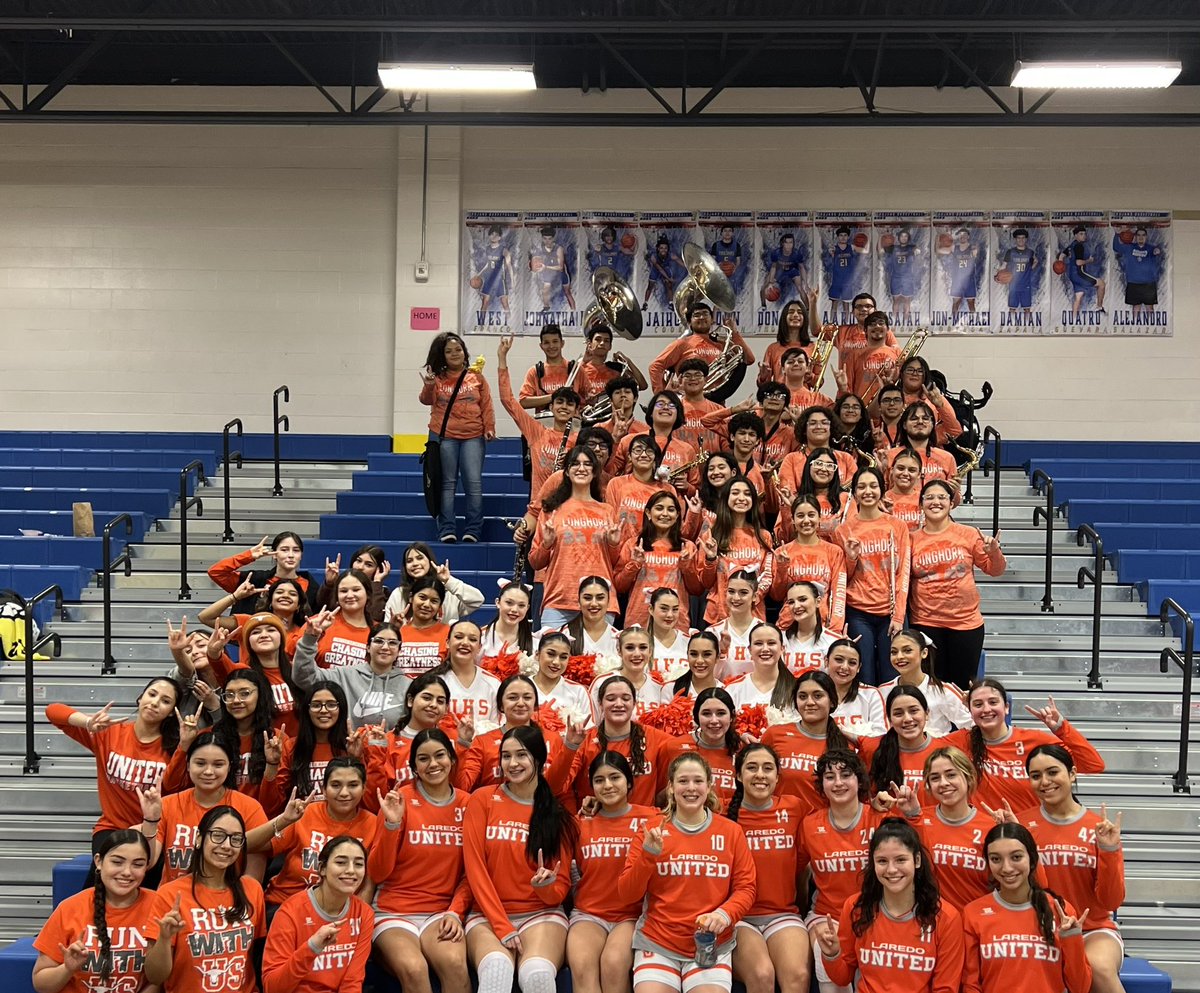 UHSladyhornbb's tweet photo. Congrats to our Lady Longhorns on their win against San Benito HS! 🏀🧡🤍

UHS 81
San Benito HS 44

🏀 @ashley_vallin3 26 pts
🏀 @bekahk_9 12 pts
🏀 @Jesslynn_Jalomo 12 pts
🏀 @valeriacost11 12 pts
🏀 Cristan Rodriguez 11 pts

Overall Record 31-5

AREA CHAMPS 🏀🧡🤍💪🏼🏆 https://t.co/IhWVD0gR4I