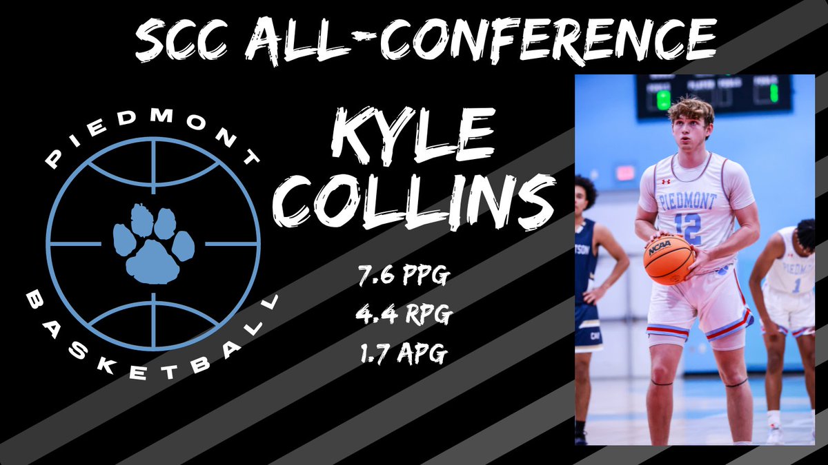 Congrats to <a href="/kylecollins2004/">Kyle Collins</a> on his SCC All-Conference selection!