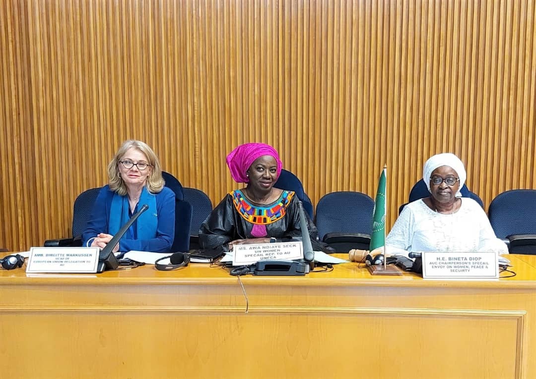 BinetaDOfficial's tweet photo. 1/4
As we speak on the sustainability and accountability for #EVAWG, it is important to recognize the progress made through the
1️⃣ AU #EVAWG campaign on Advocacy, resources mobilization , knowledge and reporting
2️⃣ #AU Campaign to end early marriage
#GenderPreSummit https://t.co/jpRN4maQsh