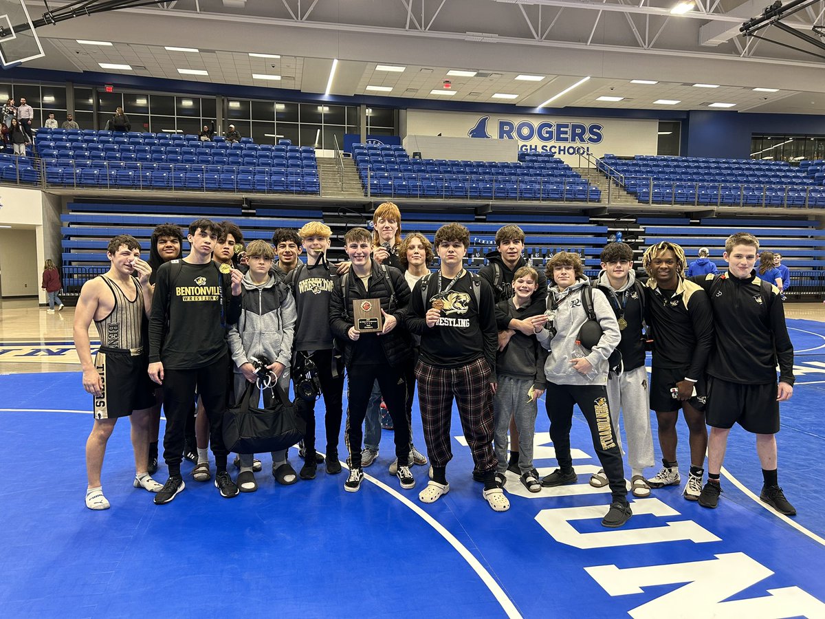 What a statement these wrestlers made tonight. Proud of our boys for wrestling their heart out and taking home the 6A West JV Conference championship. These boys work hard day in and day out and their efforts do not go unnoticed. Great day to be a Tiger!