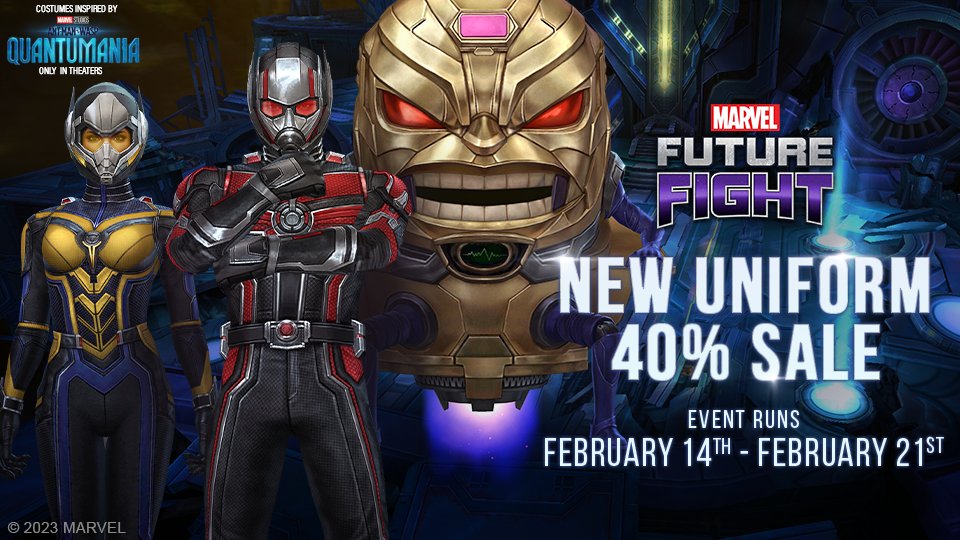 Marvel Future Fight's tweet "Agents, our new uniforms inspired by