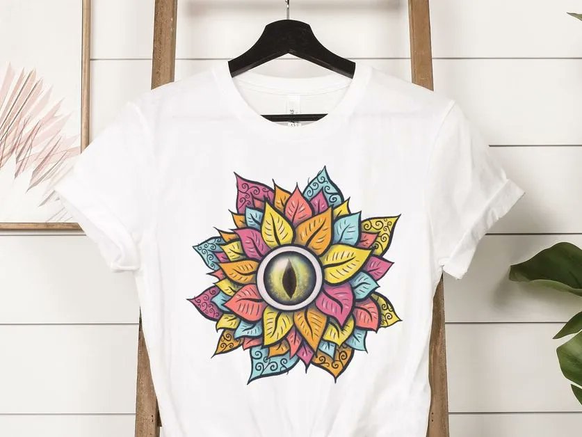 Get ready to rave in our colorful All-Seeing Eye Rave Top 🌈👁️ Perfect for stoners and hippies alike etsy.com/TrippyArtShirt… #RaveTop #StonerShirt #AllSeeingEye #PsychedelicShirt #ColorfulRaveWear #HippieFashion #EtsyShop #FestivalWear #RaveOutfit #EDMStyle #RaveFashion'